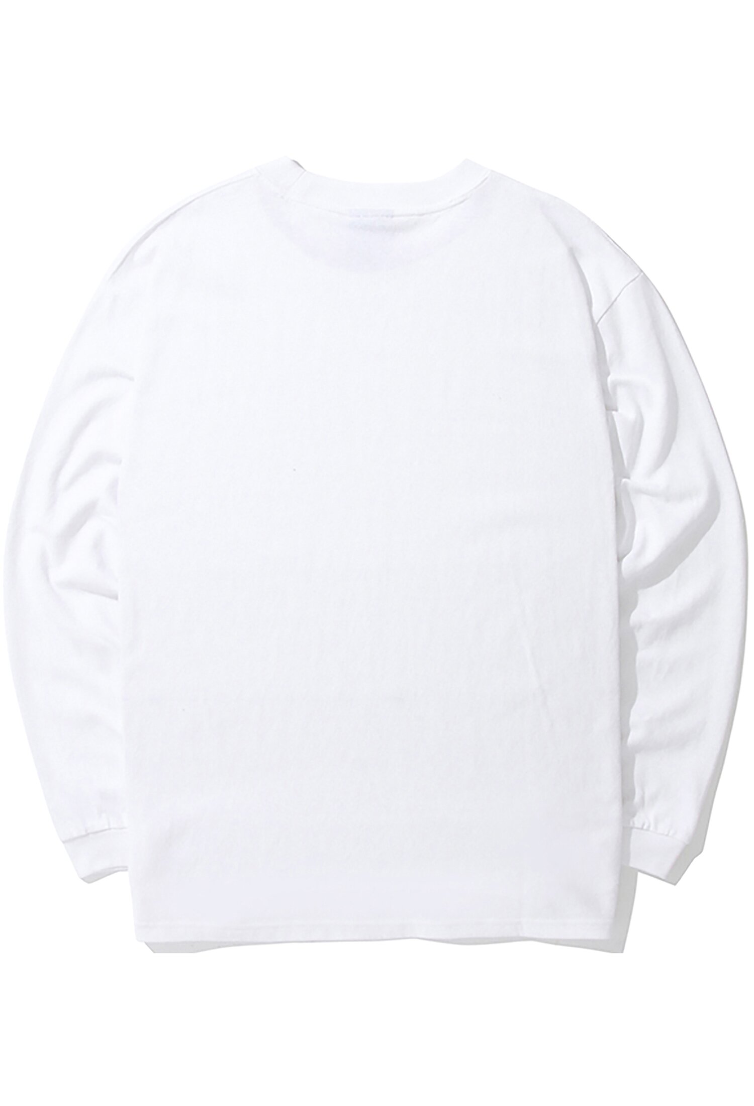 CU SIGNATURE SMALL LOGO L/S T-SHIRTS 화이트
