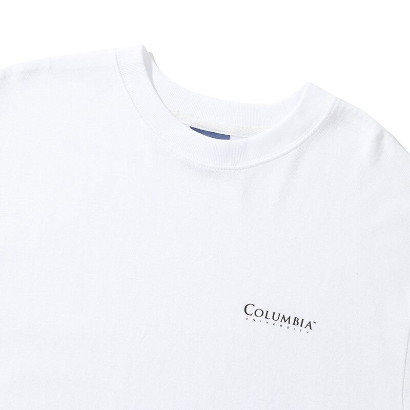CU SIGNATURE SMALL LOGO L/S T-SHIRTS 화이트