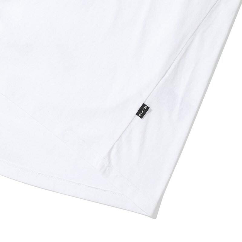 CU SIGNATURE SMALL LOGO L/S T-SHIRTS 화이트