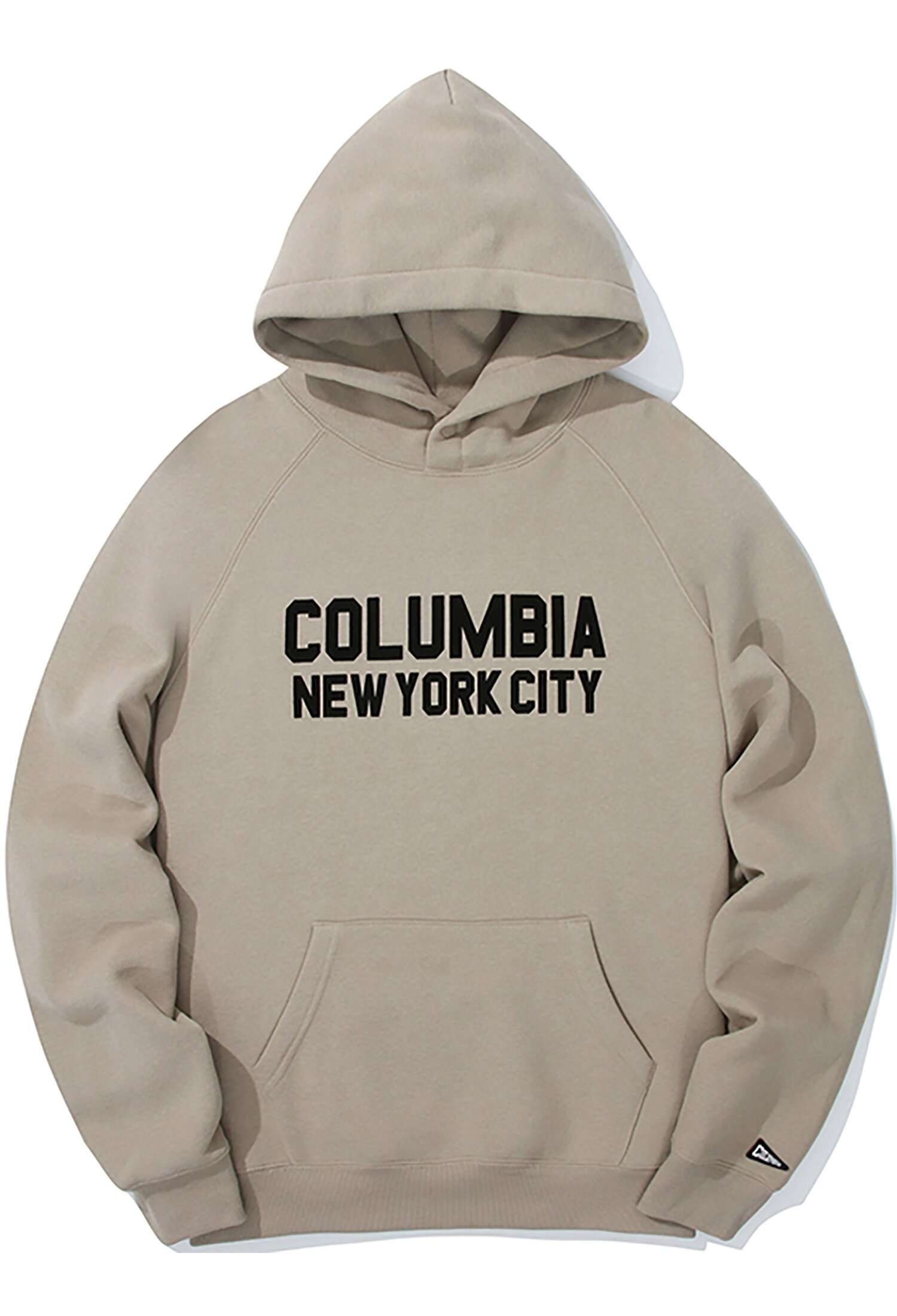 NY BLACKSERIES OVER-FIT FLEECE HOODIE 네추럴베이지