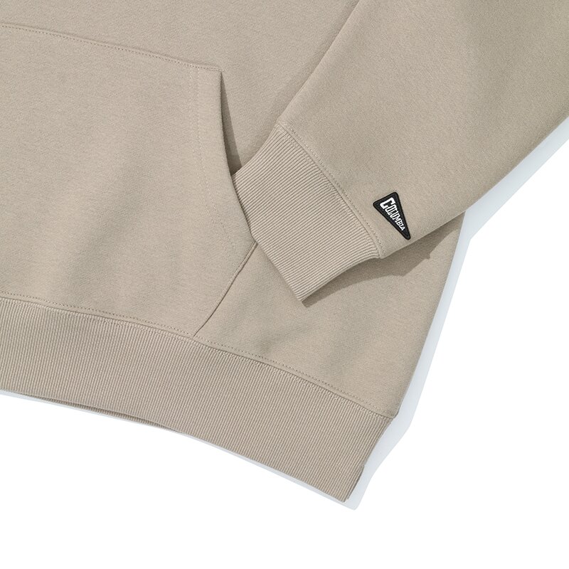 NY BLACKSERIES OVER-FIT FLEECE HOODIE 네추럴베이지