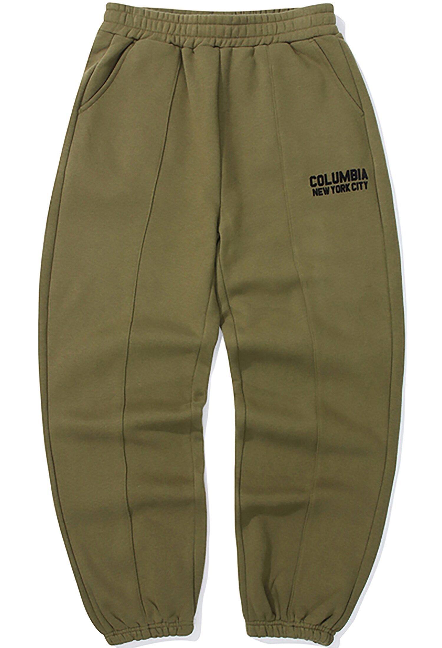 NY BLACKSERIES LOOSE-FIT FLEECE SWEATPANTS 카키브라운