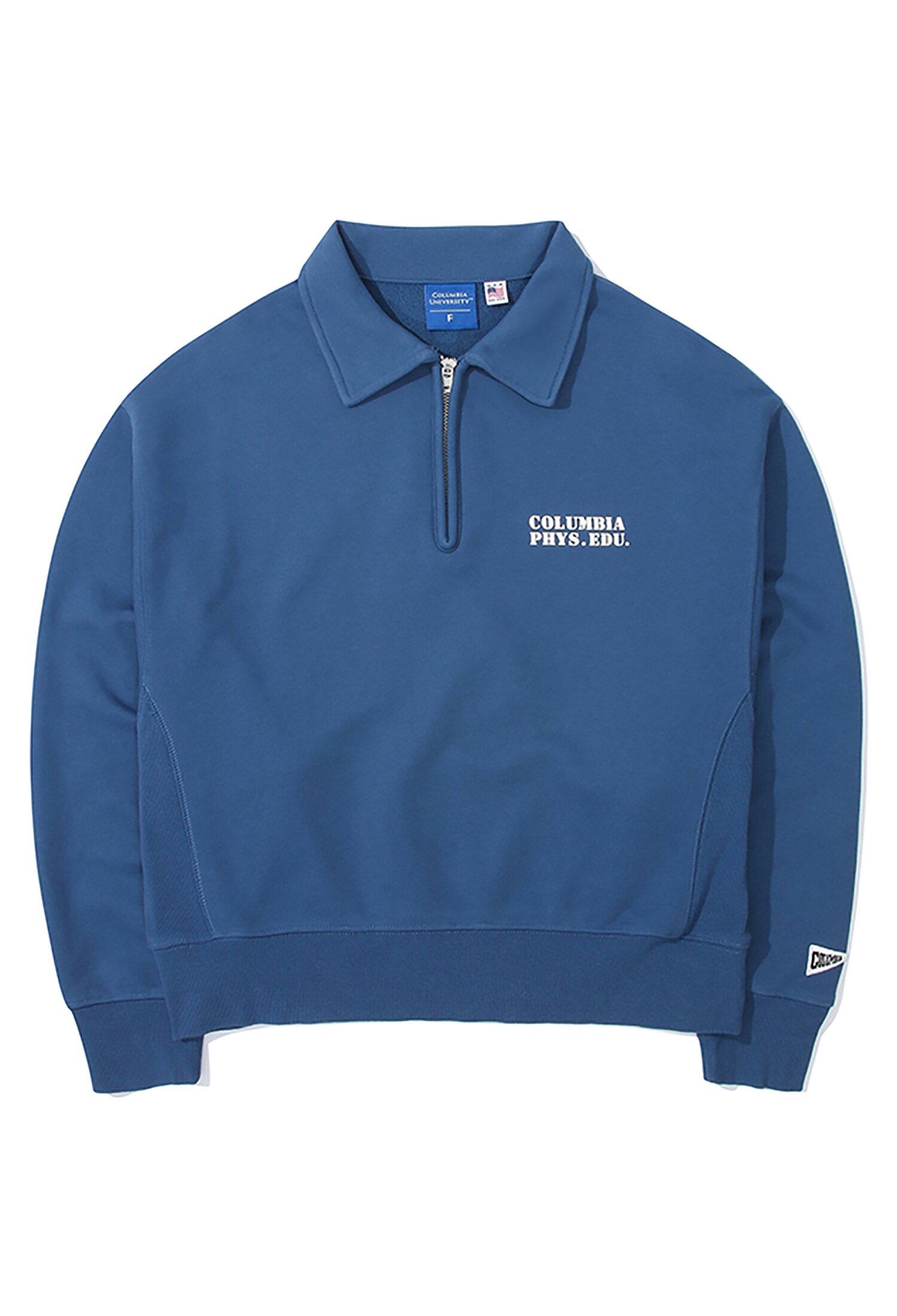 C PHYS.EDU. WOMENS TERRY HALF ZU SWEATSHIRTS 로얄블루