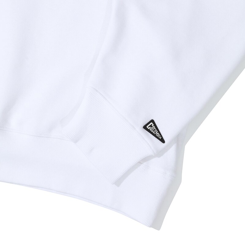 C PHYS.EDU. WOMENS TERRY HALF ZU SWEATSHIRTS 화이트