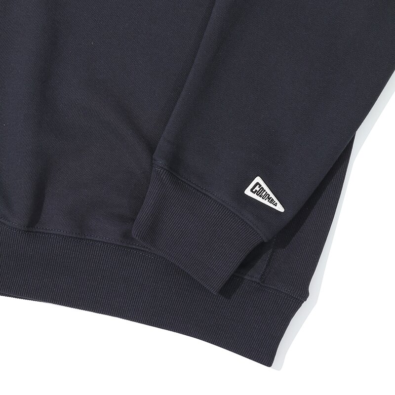 70'S PHYS EDU TERRY HALF ZU SWEATSHIRTS 크라운네이비