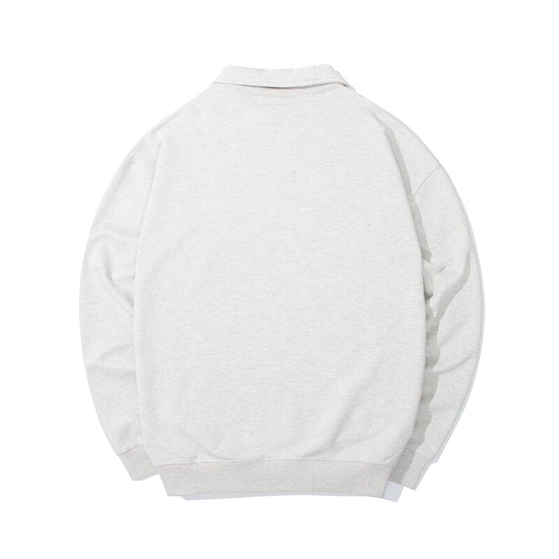 70'S PHYS EDU TERRY HALF ZU SWEATSHIRTS 오트밀