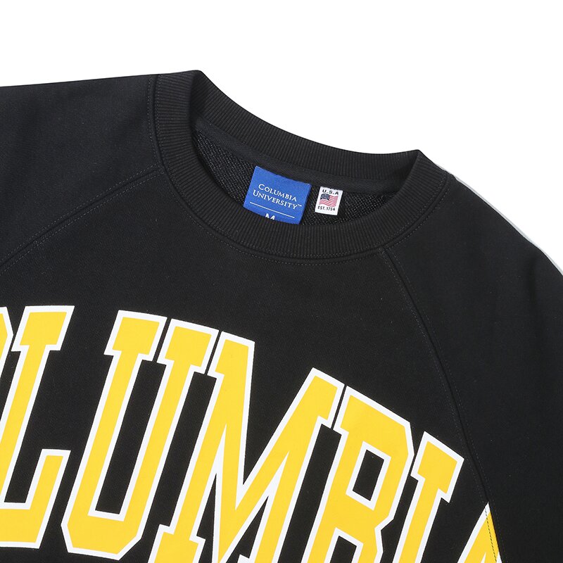 CUT XXL LOGO OVER-FIT TERRY SWEATSHIRTS 블랙