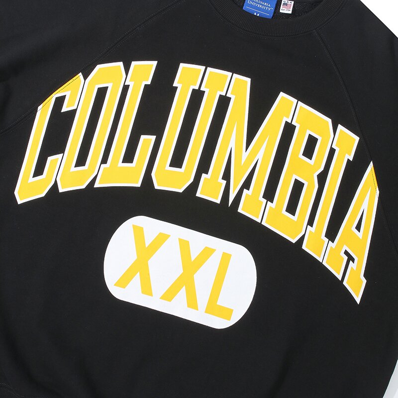 CUT XXL LOGO OVER-FIT TERRY SWEATSHIRTS 블랙