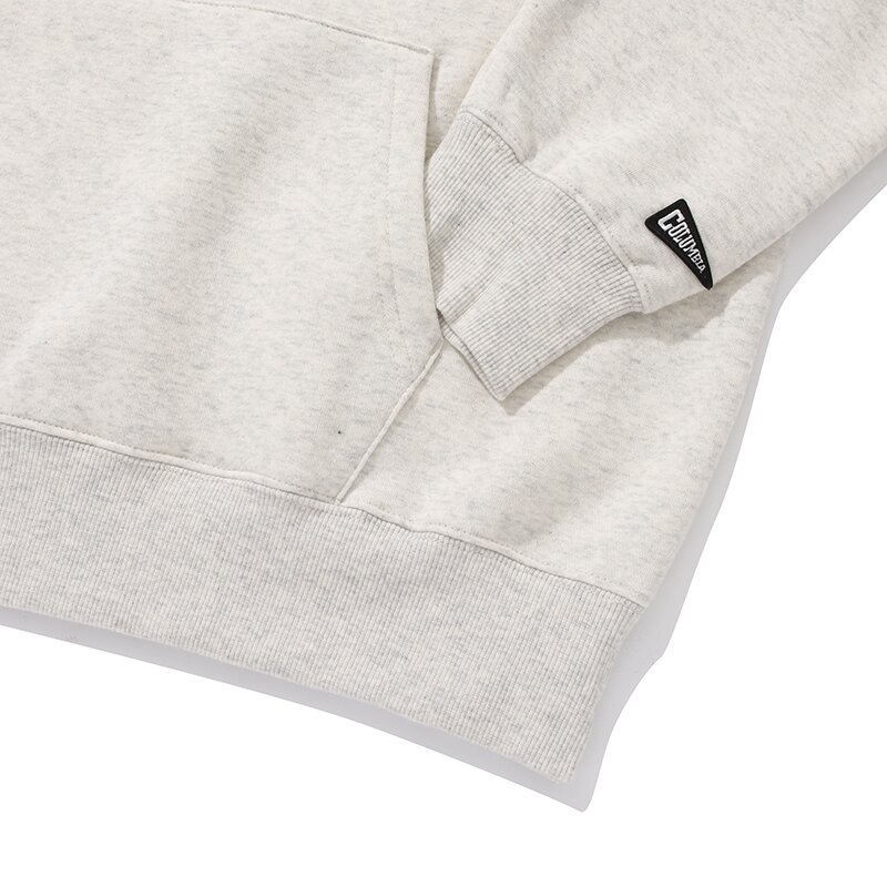 CU BLACKSERIES OVER-FIT FLEECE HOODIE 오트밀