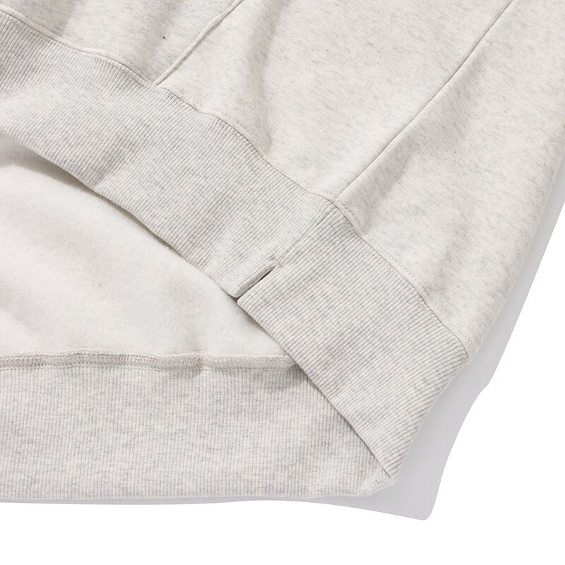 CU BLACKSERIES OVER-FIT FLEECE HOODIE 오트밀