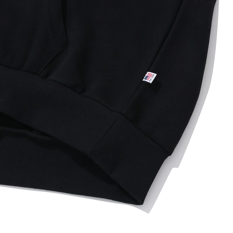 COLUMBIA ARCH OVER-FIT FLEECE HOODIE 블랙