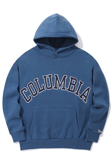 COLUMBIA ARCH OVER-FIT FLEECE HOODIE 로얄블루