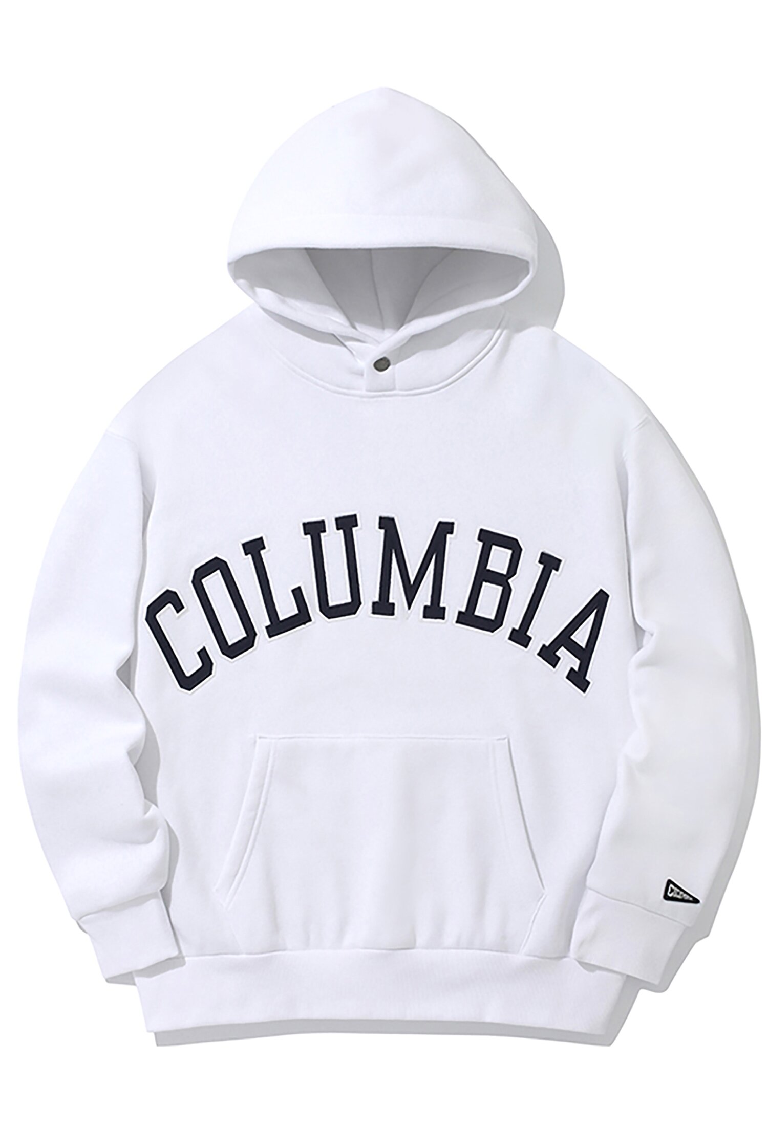 COLUMBIA ARCH OVER-FIT FLEECE HOODIE 화이트