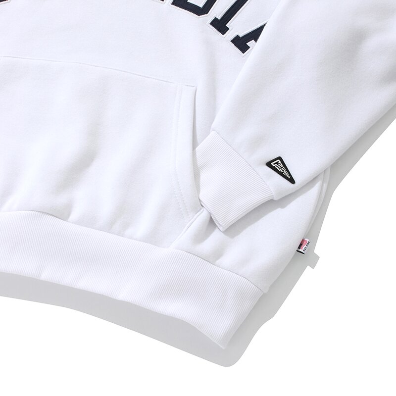 COLUMBIA ARCH OVER-FIT FLEECE HOODIE 화이트