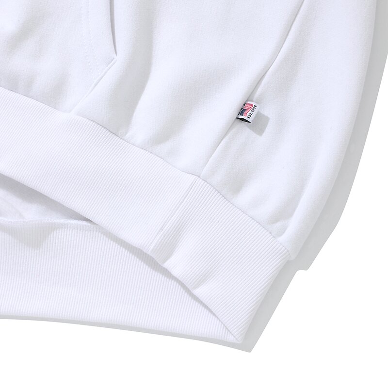 COLUMBIA ARCH OVER-FIT FLEECE HOODIE 화이트