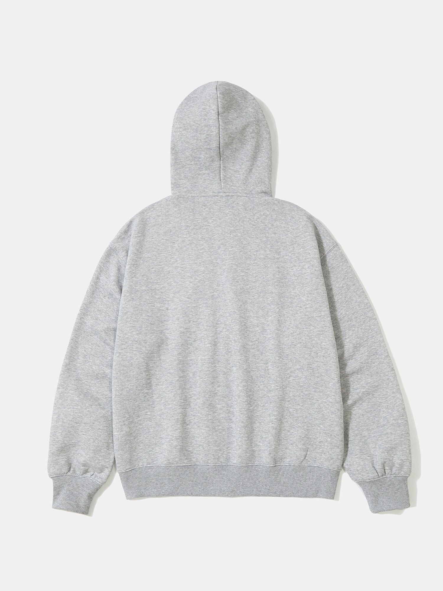 CU ARCH LOGO FLEECE ZIP-UP HOODIE M그레이
