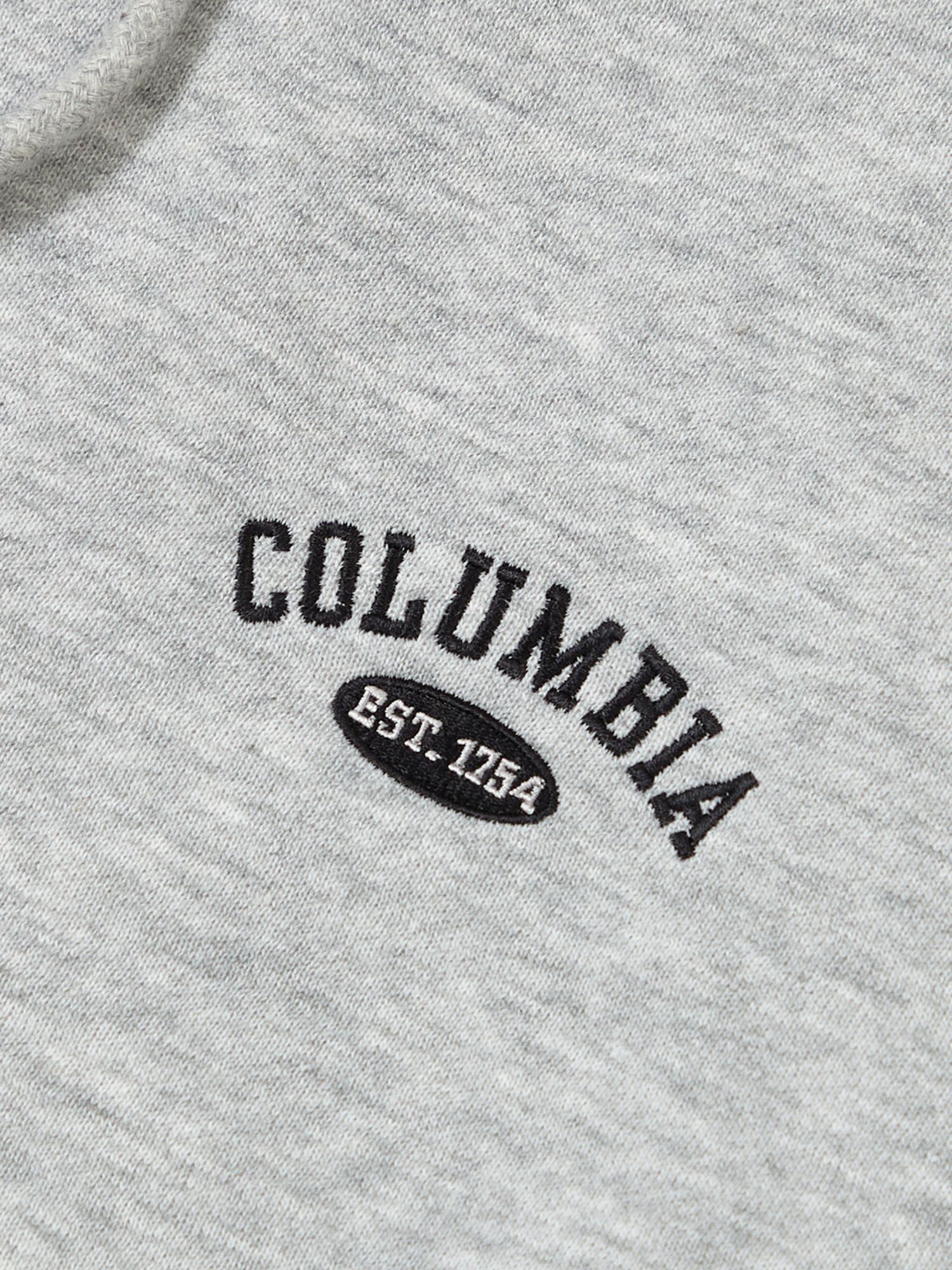 CU ARCH LOGO FLEECE ZIP-UP HOODIE M그레이