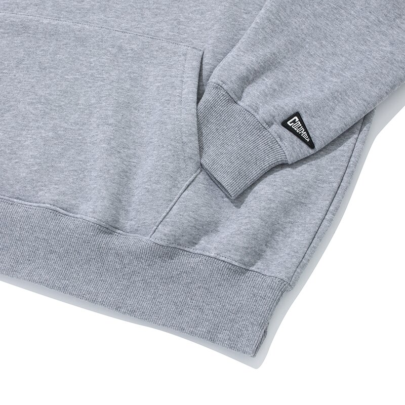 CU BLACKSERIES OVER-FIT FLEECE HOODIE M그레이