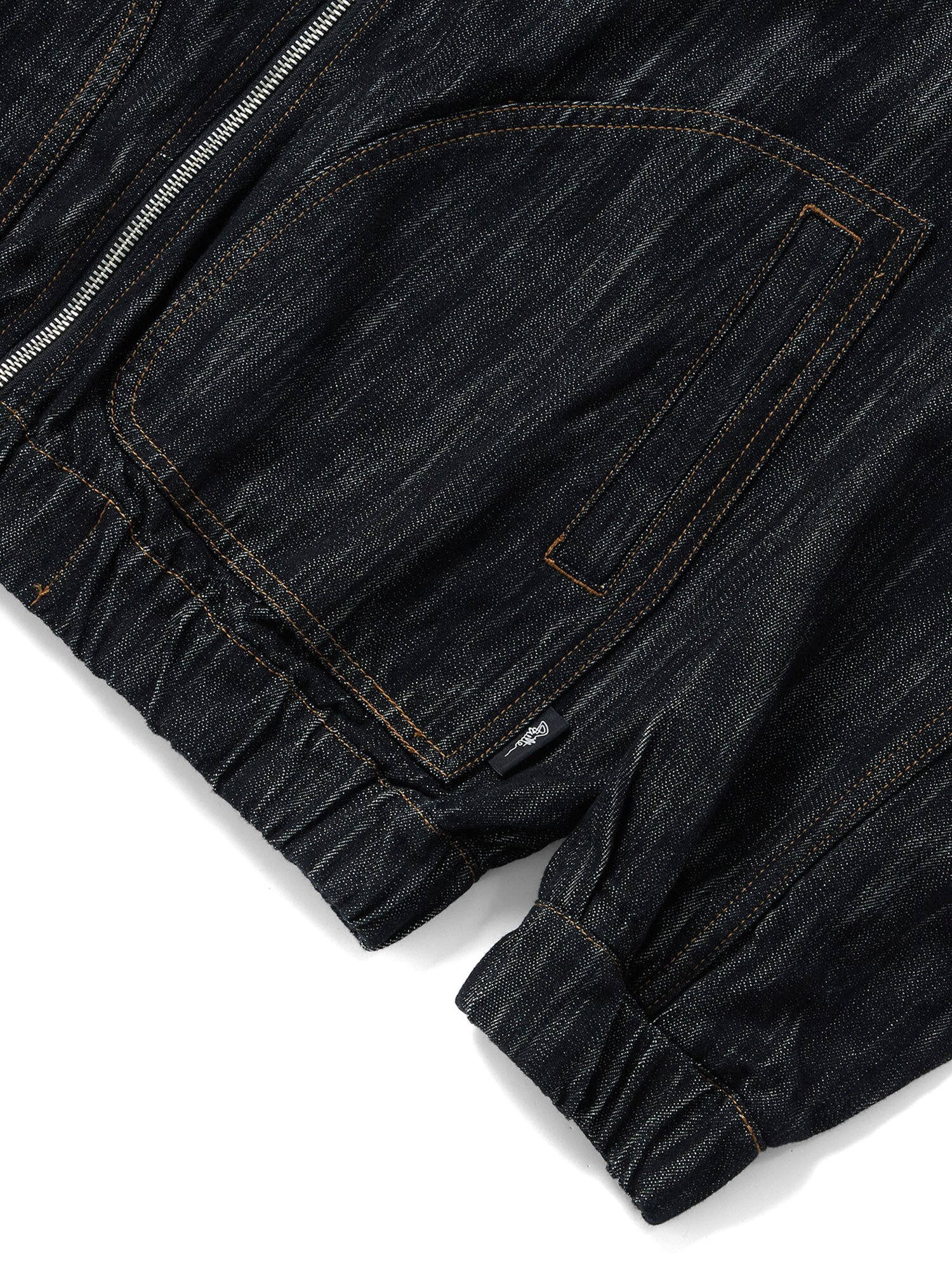 데일리 데님 자켓 BLACK