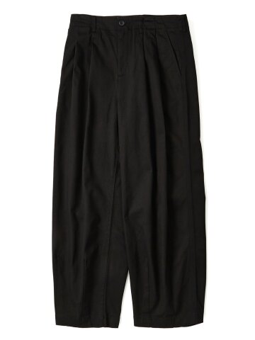 코튼 와이드 벌룬 팬츠 BLACK