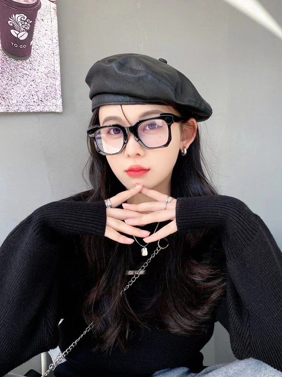네오레트로 5553 뉴트로 어글리 선글라스 C4 딥블랙