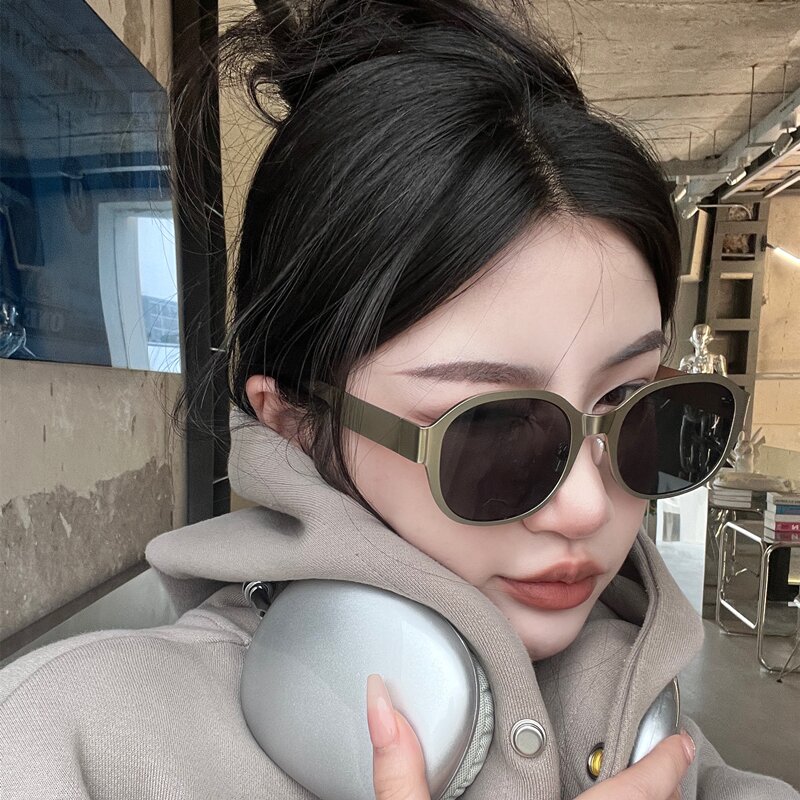 네오레트로 6202 라운드핏 선글라스 C1 골드