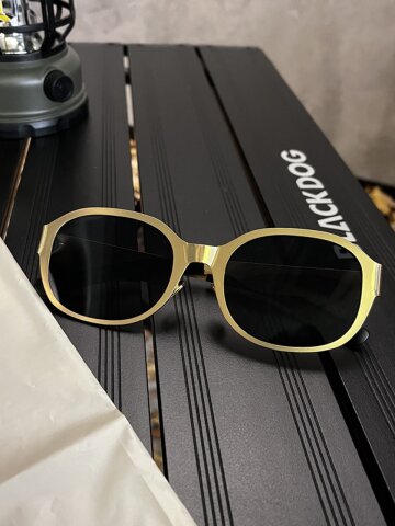 네오레트로 6202 라운드핏 선글라스 C1 골드