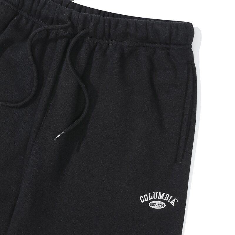 CU ARCH LOGO REGULAR-FIT FLEECE JOGGER PANTS 블랙