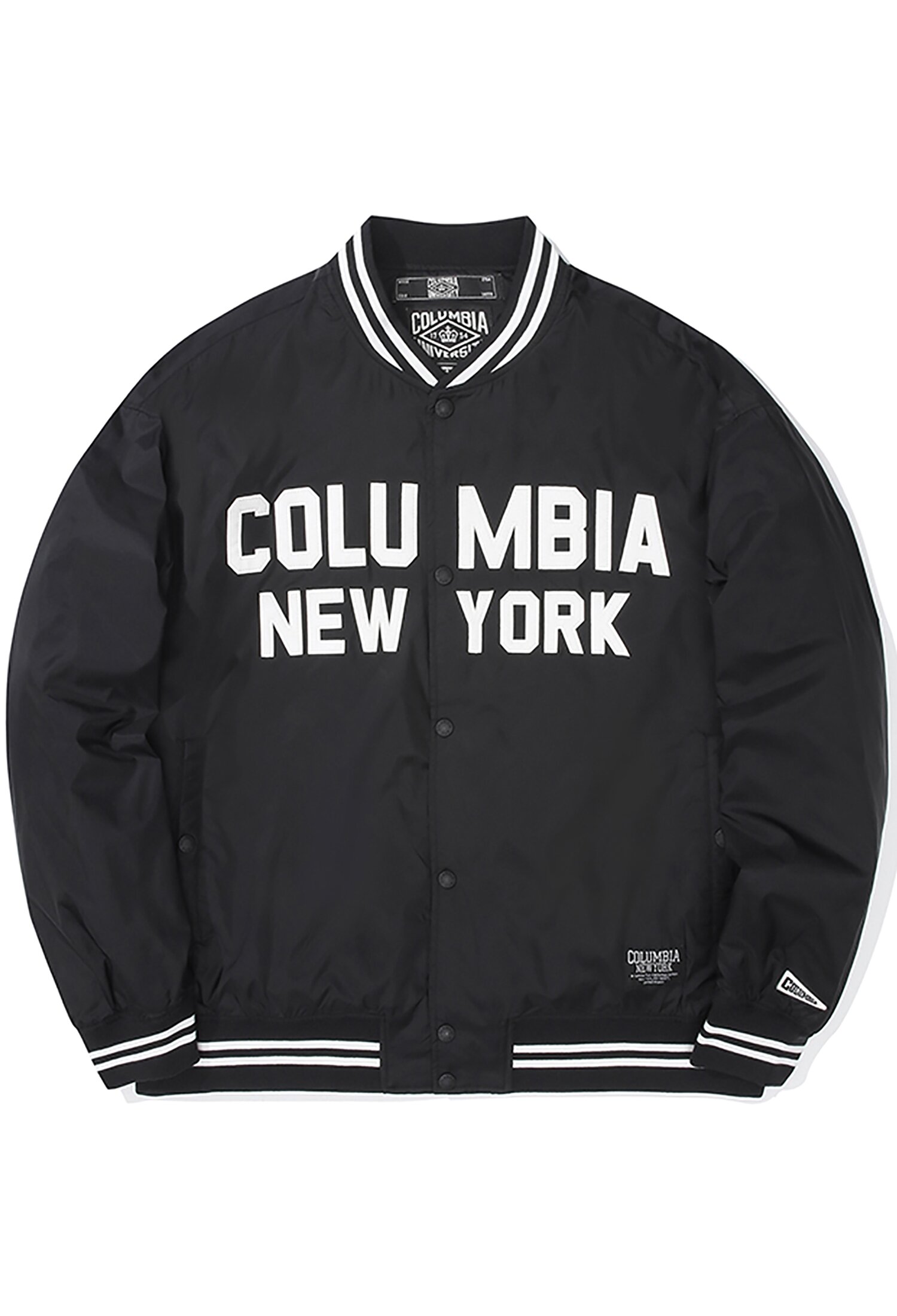 NEW YORK ARCH LOGO VASITY MEDIUM JACKET 블랙