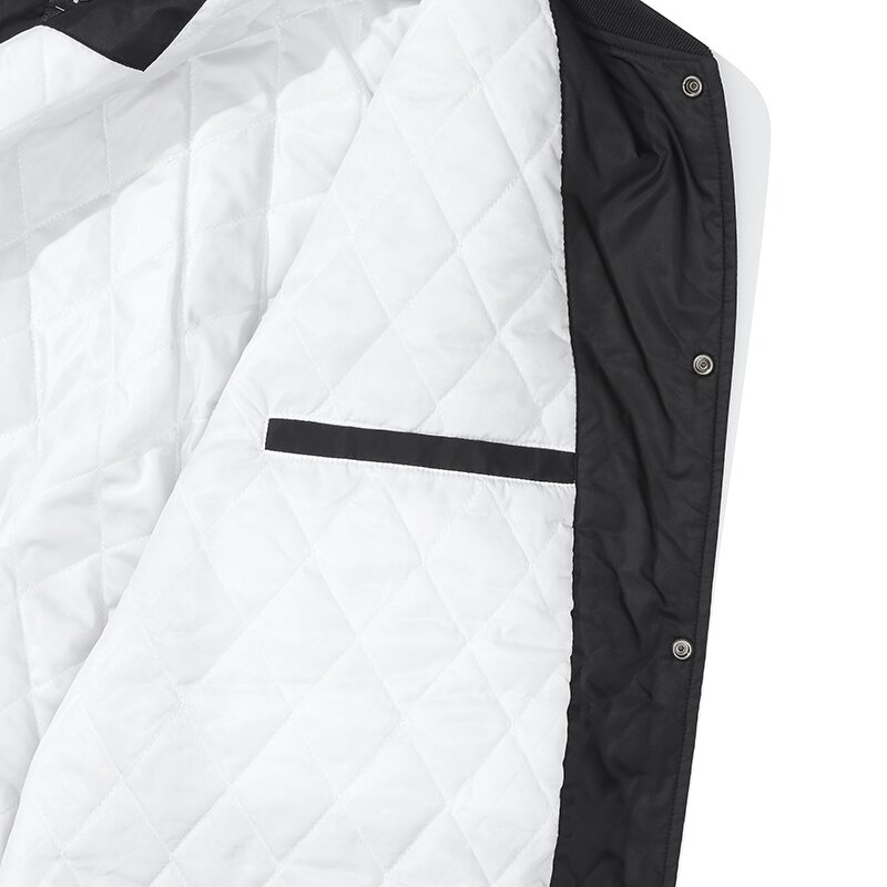 NEW YORK ARCH LOGO VASITY MEDIUM JACKET 블랙