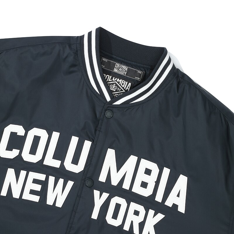 NEW YORK ARCH LOGO VASITY MEDIUM JACKET 다크네이비