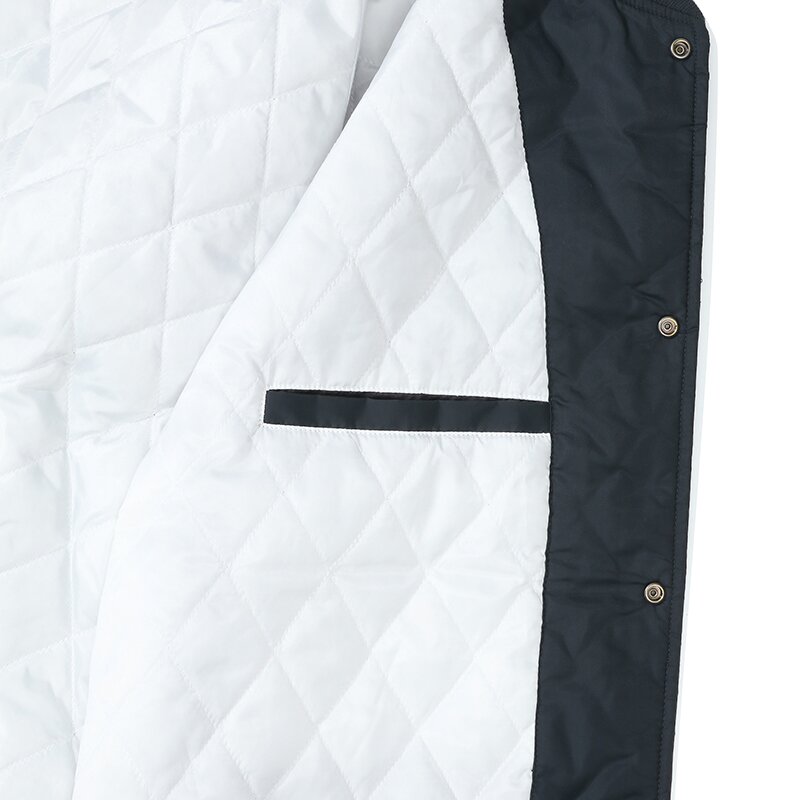 NEW YORK ARCH LOGO VASITY MEDIUM JACKET 다크네이비