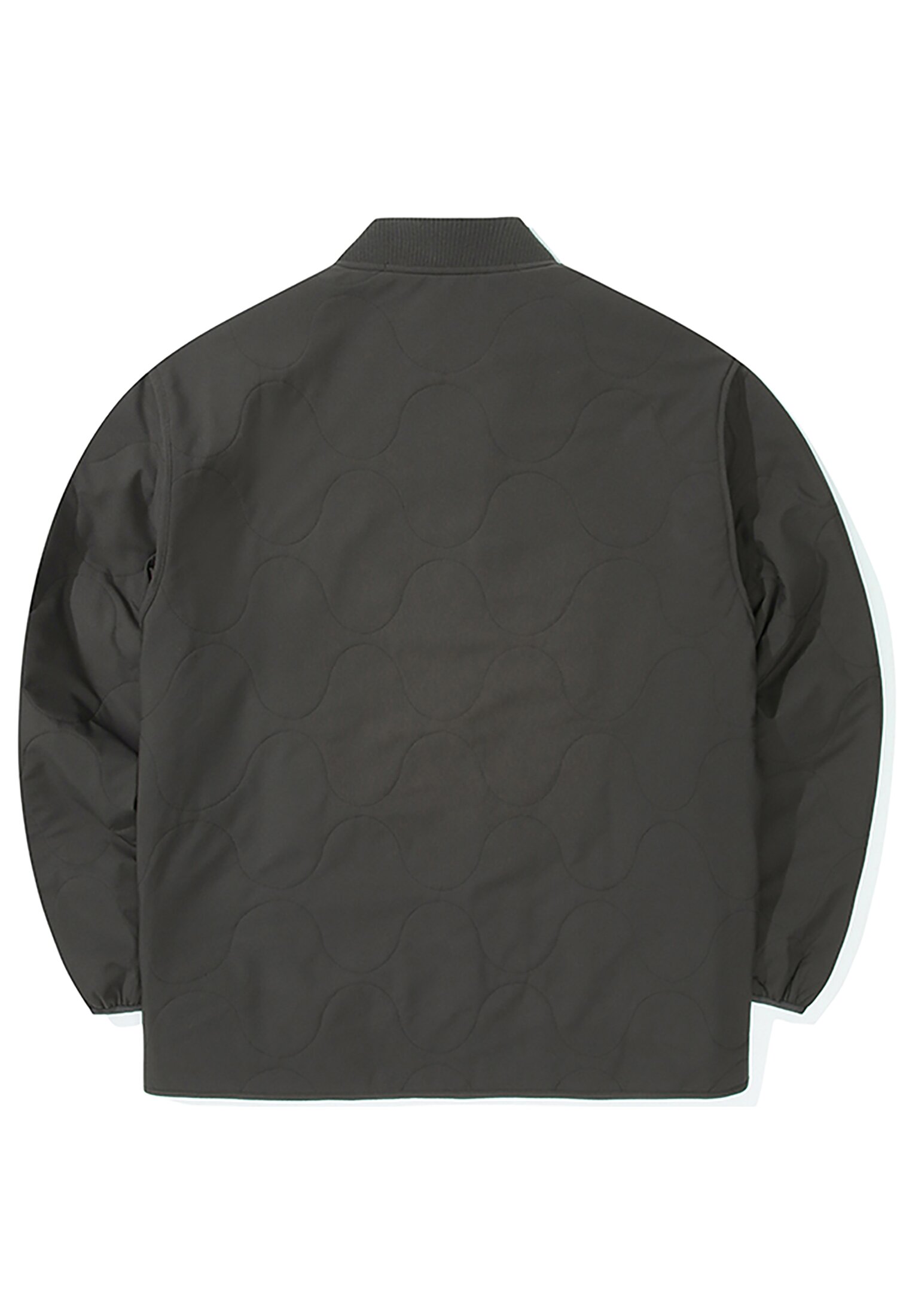 COLUMBIA ARCH LOGO QUILTING LIGHT JACKET 슬레이트블랙