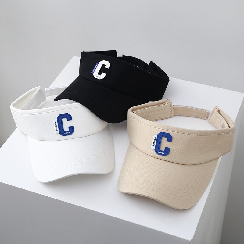 시그니처 C로고 스포츠 썬캡 C4 블랙