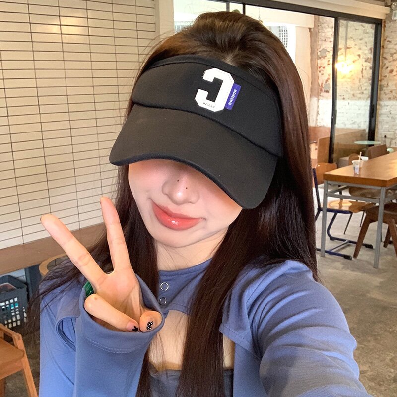 시그니처 C로고 스포츠 썬캡 C4 블랙