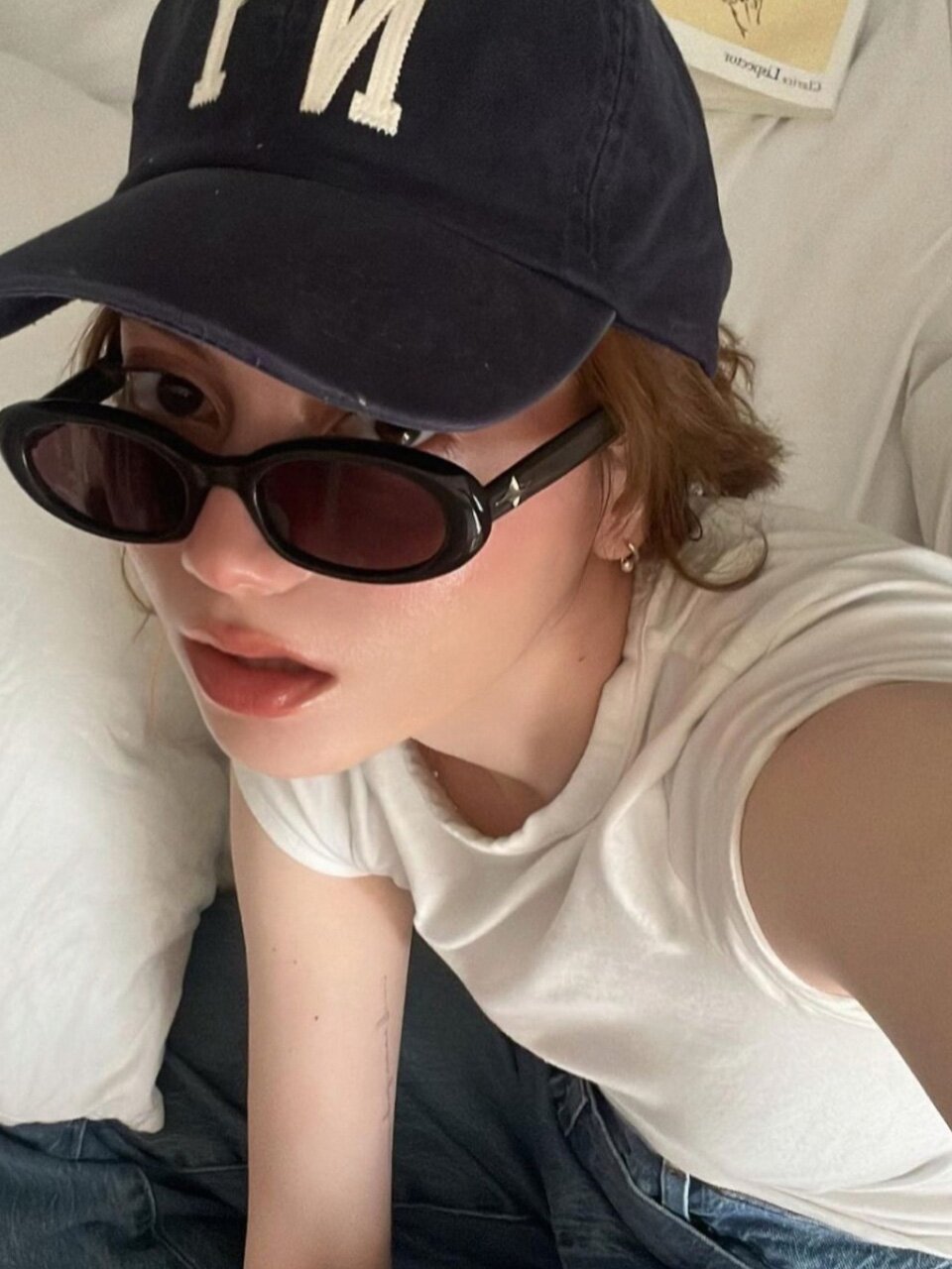 네오레트로 20300 어글리 선글라스 C1 틴트브라운