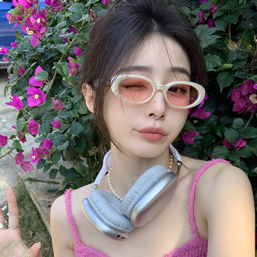 네오레트로 20300 어글리 선글라스 C2 아이보리핑크