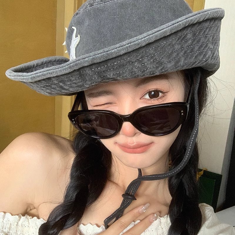 네오레트로 20307 어글리 선글라스 C1 블랙
