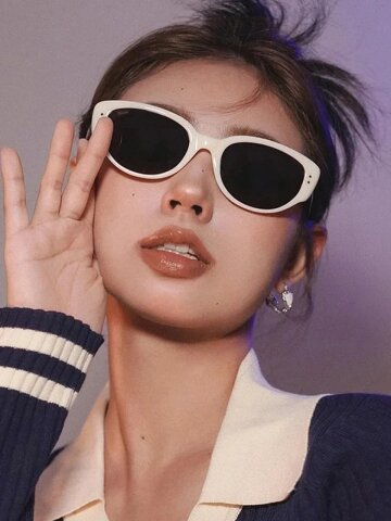 네오레트로 20307 어글리 선글라스 C2 화이트블랙