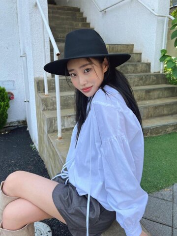 시그니처 클래식 페도라 블랙 BLACK