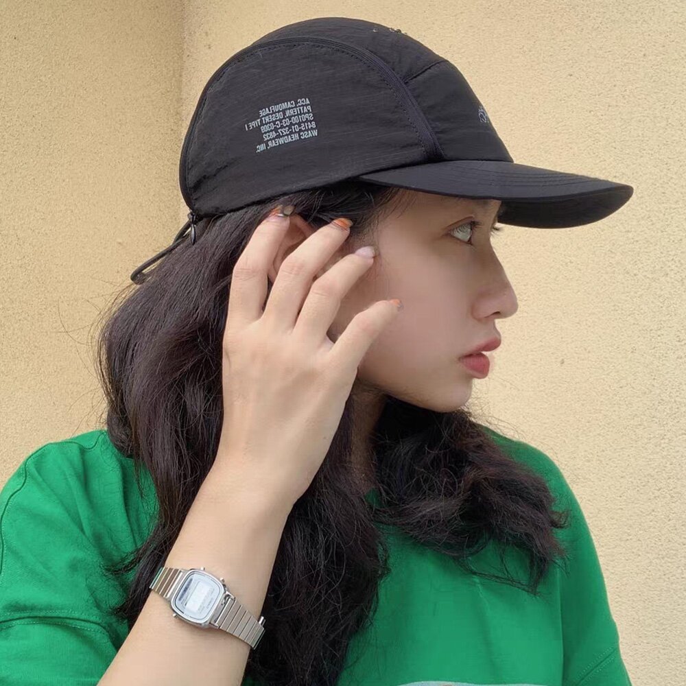 WASC 고프코어 마운틴 방수 캠프캡 블랙