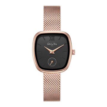 발렌티노루디 VR2592B-BKRG 사각 라운드 여자 메탈 손목시계