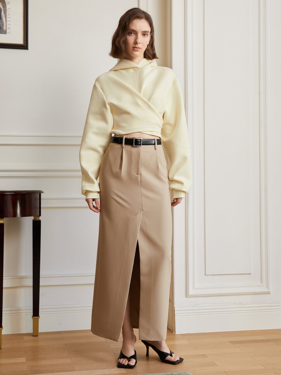 YY_Split long skirt