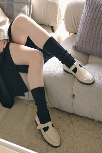 스티유 클래식 T-메리제인 로퍼 S23F105IV_ivory