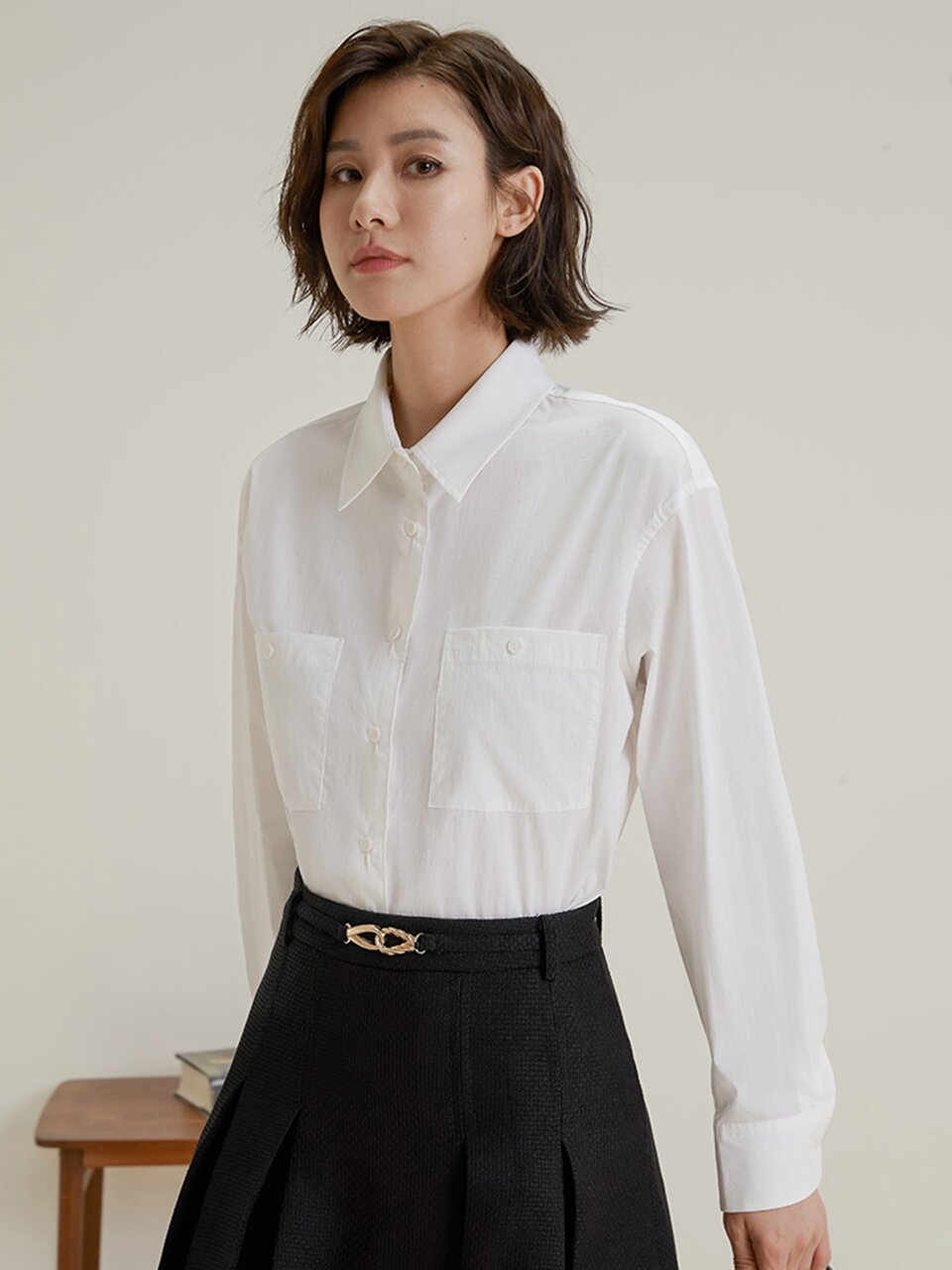 LS_Casual long-sleeved shirt