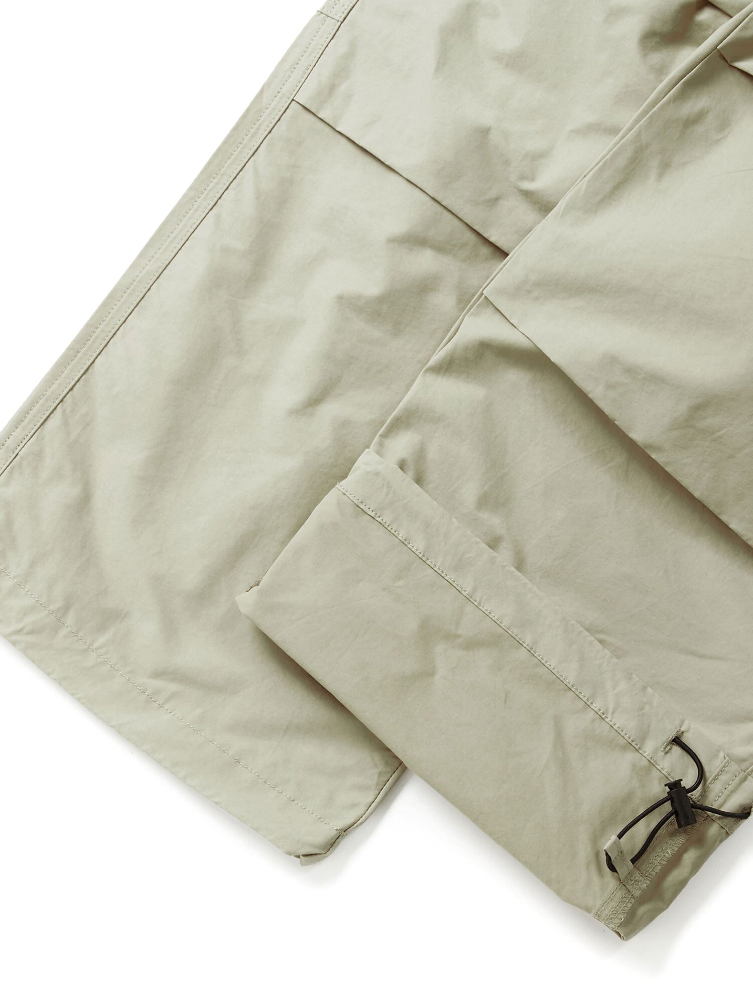 와이드 파라슈트 팬츠 BEIGE