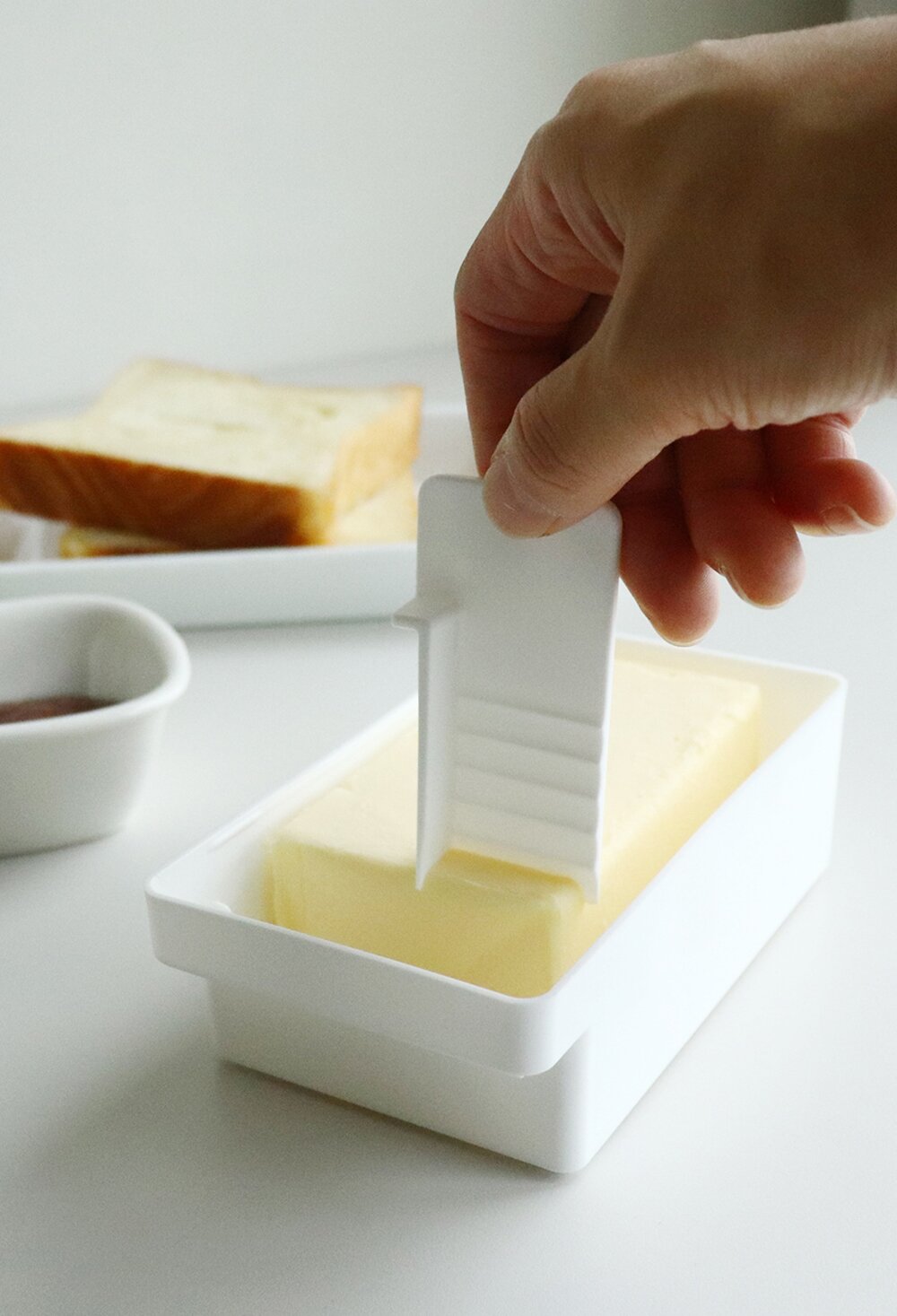 커터기포함 버터케이스 버터보관함