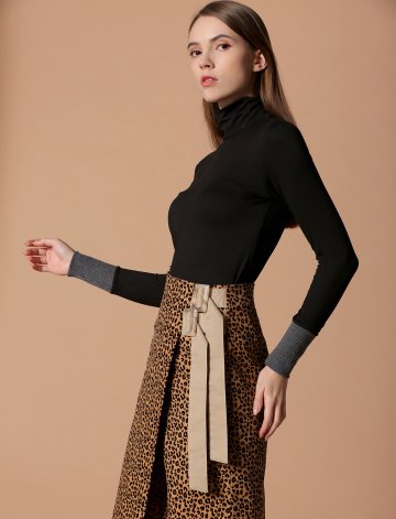 [페리 메라] 바나나 목폴라 (블랙)