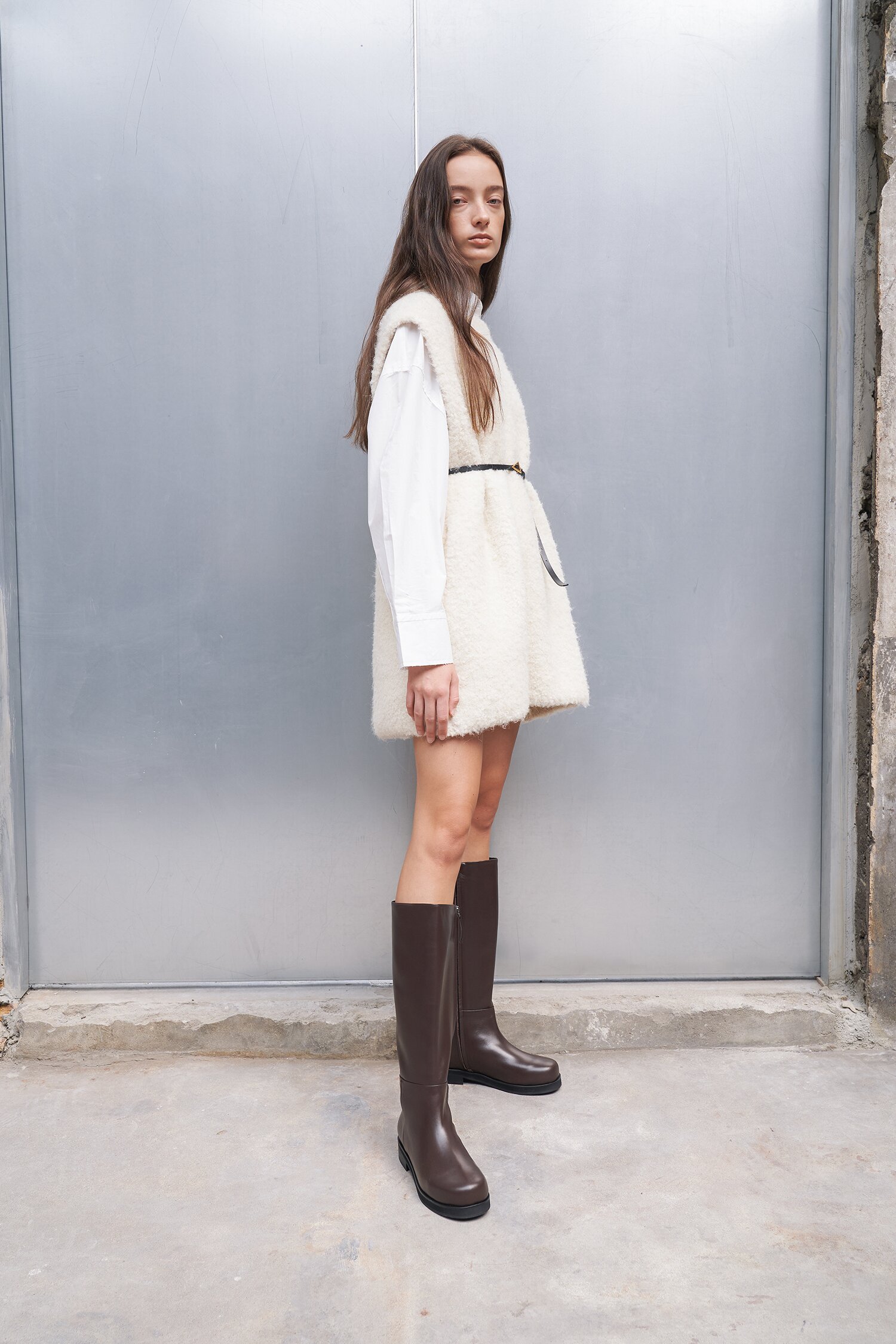 Noah Long Boots Brown