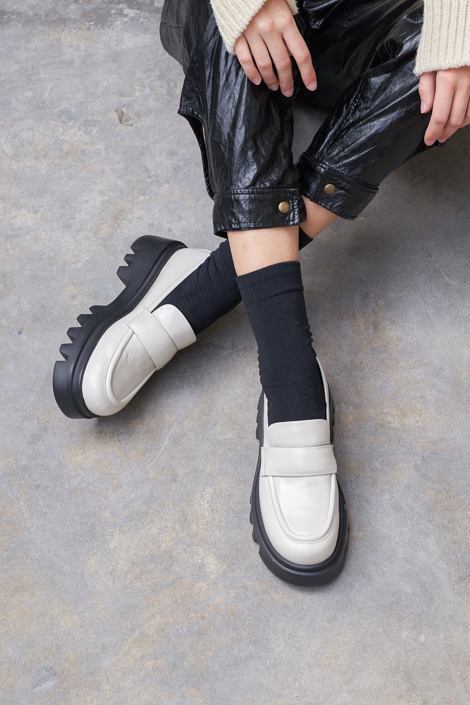 Luke Loafers Ivory